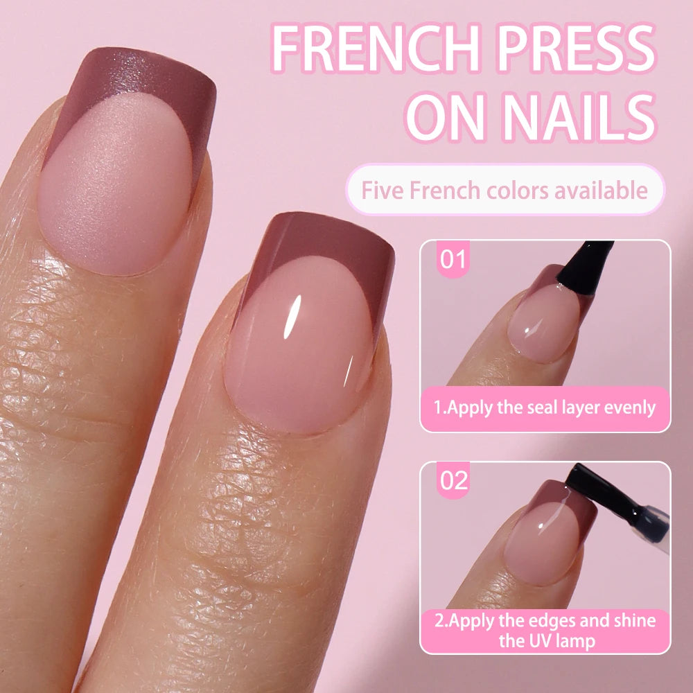Private Label Wholesale 150pcs Private Label Soft Gel False Nail Nude Almond Square French Press on Nails for Nails Extension