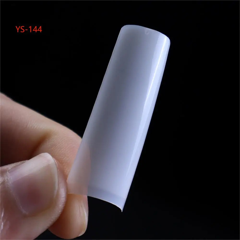 Super Long XXXL Nail Tips Clear False Nail French Non C Curve Xxl Square Stiletto Coffin Tapered Square Soft Gel Nail Tips