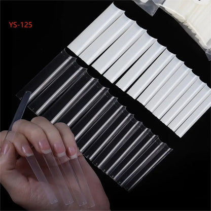 Super Long XXXL Nail Tips Clear False Nail French Non C Curve Xxl Square Stiletto Coffin Tapered Square Soft Gel Nail Tips