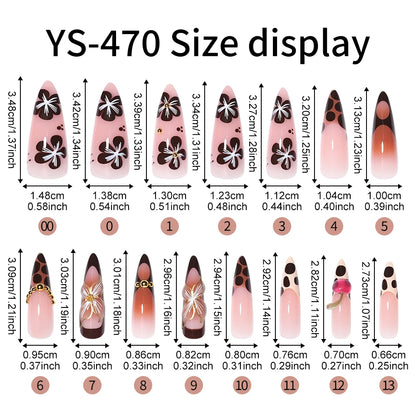 Wholesale 30pcs Custom 3D Diamond Luxury Flower Design Stick on Nails Acrylic French Tip Press on Nails for Nail Art Salon