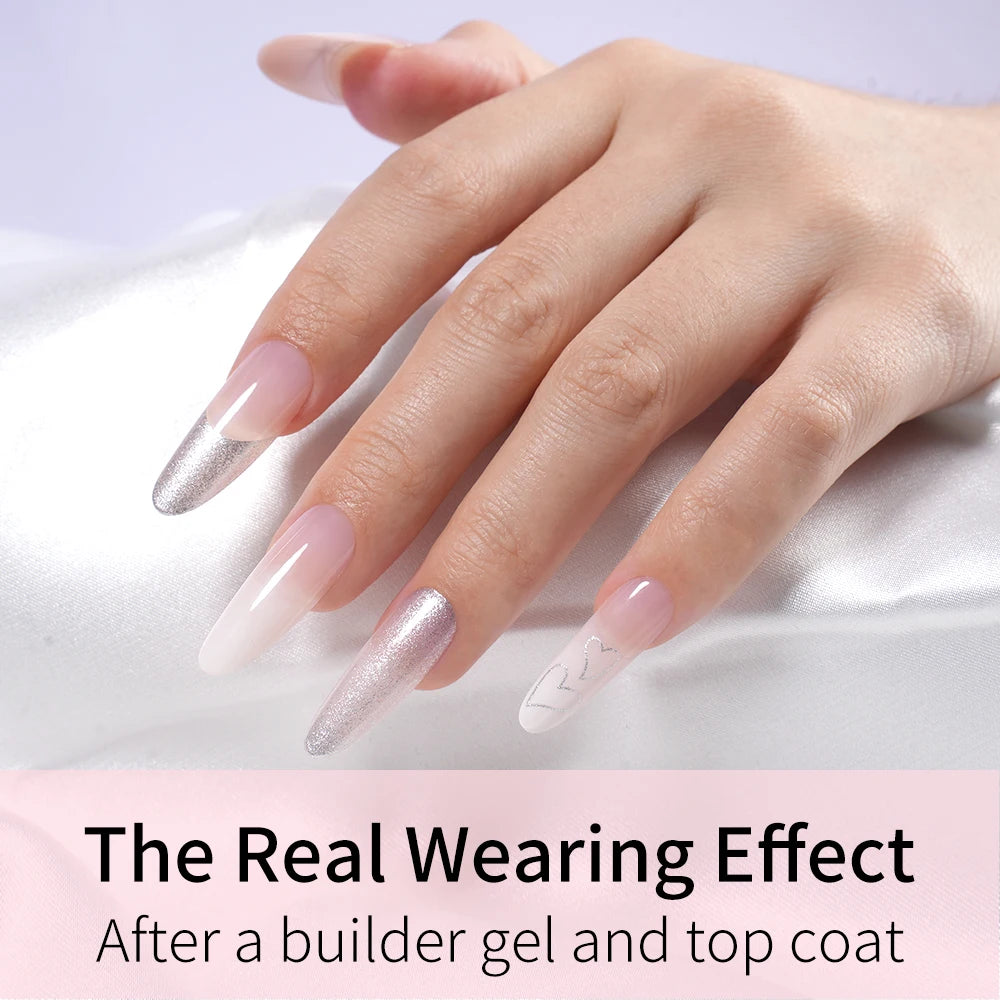 Wholesale 24pcs Custom Nail Art Salon Soft Gel Handmade Press on Nails Kit French Tip Manicure Acrylic Stick on Nails