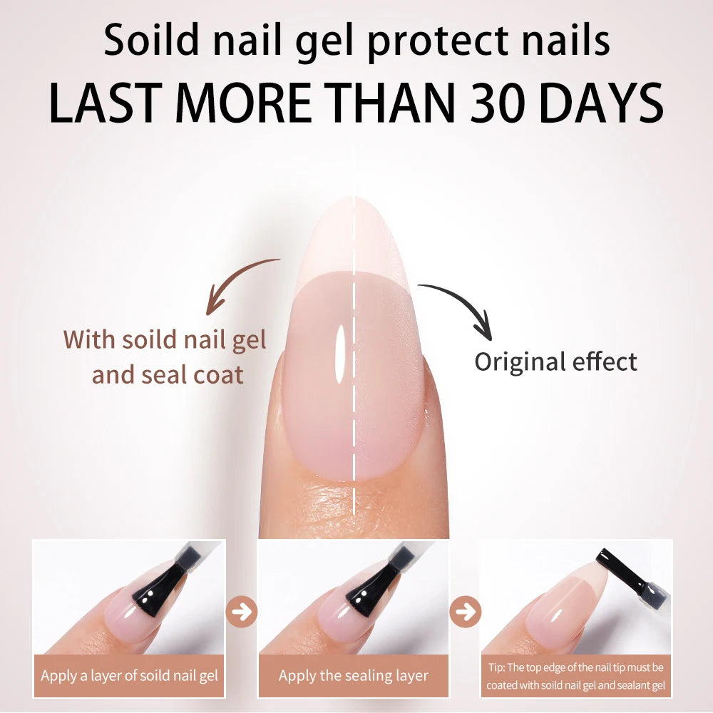 Wholesale Short Square Fake Nails 150pcs/Bag Full Cover Almond Coffin Press on Nails Art With Colorful French Tips