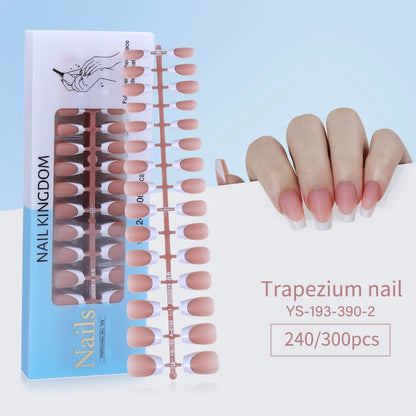 240pcs French Tip Press on Nails