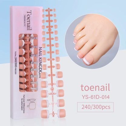 240pcs French Tip Press on Nails
