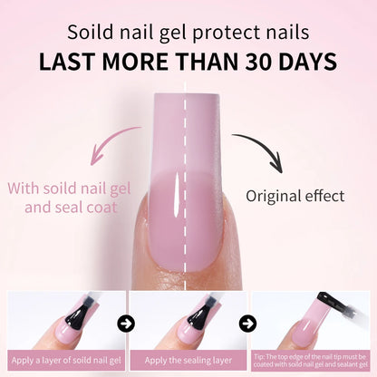 Wholesale OEM 120pcs Frosted Nude Simple Soft Gel Press on Nails 15 Size Medium Square Handmade Solid Color Matte Press on Nails