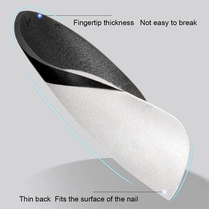 Nail Manufacturer OEM 120pcs French Design Full Matte French Medium Short Ballerina Almond Oval Coffin French Tip Press on Nails